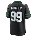 Zennovawear Men's New York Jets Will McDonald IV Legacy Black Alternate Game Jersey