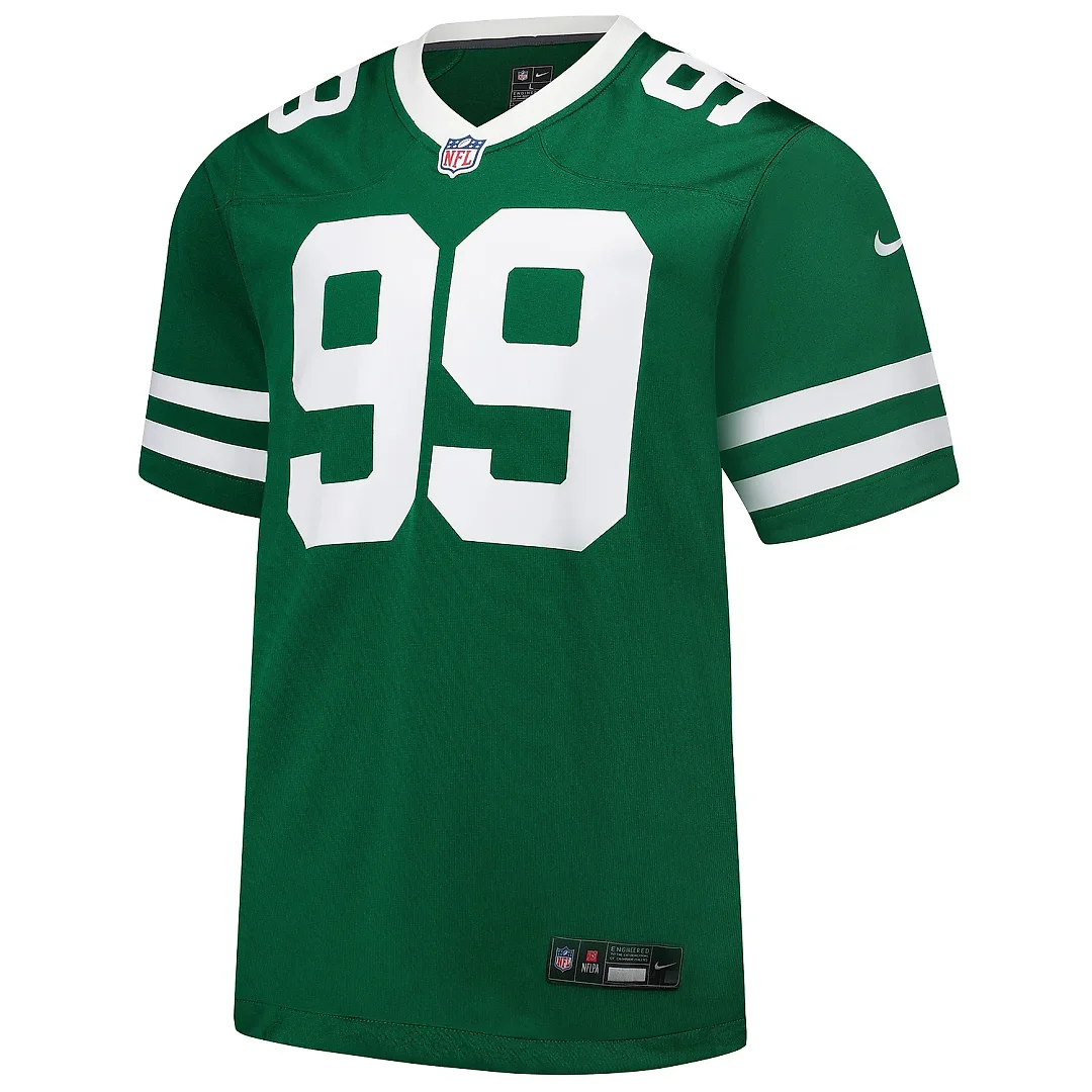 Zennovawear Men's New York Jets Will McDonald IV Legacy Green Team Game Jersey