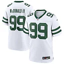 Zennovawear Men's New York Jets Will McDonald IV Legacy White Game Jersey