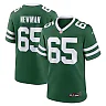 Zennovawear Men's New York Jets Xavier Newman Legacy Green Team Game Jersey