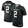 Zennovawear Men's New York Jets Zach Wilson Black Alternate Legend Player Performance Top