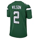 Zennovawear Men's New York Jets Zach Wilson Gotham Green Game Jersey