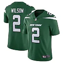 Zennovawear Men's New York Jets Zach Wilson Gotham Green Vapor Limited Jersey