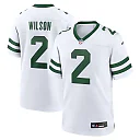 Zennovawear Men's New York Jets Zach Wilson Legacy White Game Jersey