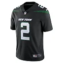 Zennovawear Men's New York Jets Zach Wilson Stealth Black Vapor Limited Jersey