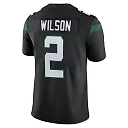 Zennovawear Men's New York Jets Zach Wilson Stealth Black Vapor Limited Jersey