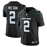 Zennovawear Men's New York Jets Zach Wilson Stealth Black Vapor Limited Jersey