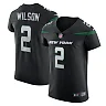 Zennovawear Men's New York Jets Zach Wilson Stealth Black Vapor Elite Jersey
