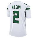 Zennovawear Men's New York Jets Zach Wilson White Game Jersey