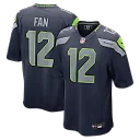 Zennovawear 12s Seattle Seahawks Team Game Jersey - College Navy