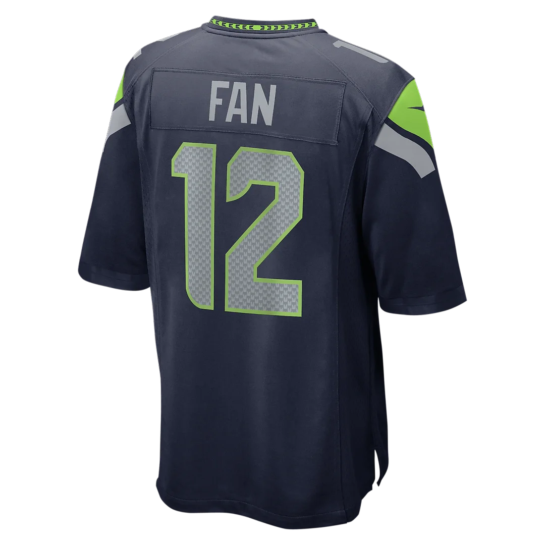 Zennovawear 12s Seattle Seahawks Team Game Jersey - College Navy
