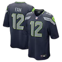 Zennovawear 12s Seattle Seahawks Team Game Jersey - College Navy