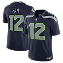 Zennovawear 12s Seattle Seahawks Team Vapor FUSE. Stitched Limited Jersey - College Navy