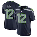 Zennovawear 12s Seattle Seahawks Vapor FUSE. Limited Jersey - Navy