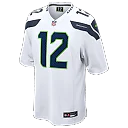 Zennovawear 12s Seattle Seahawks Game Jersey - White