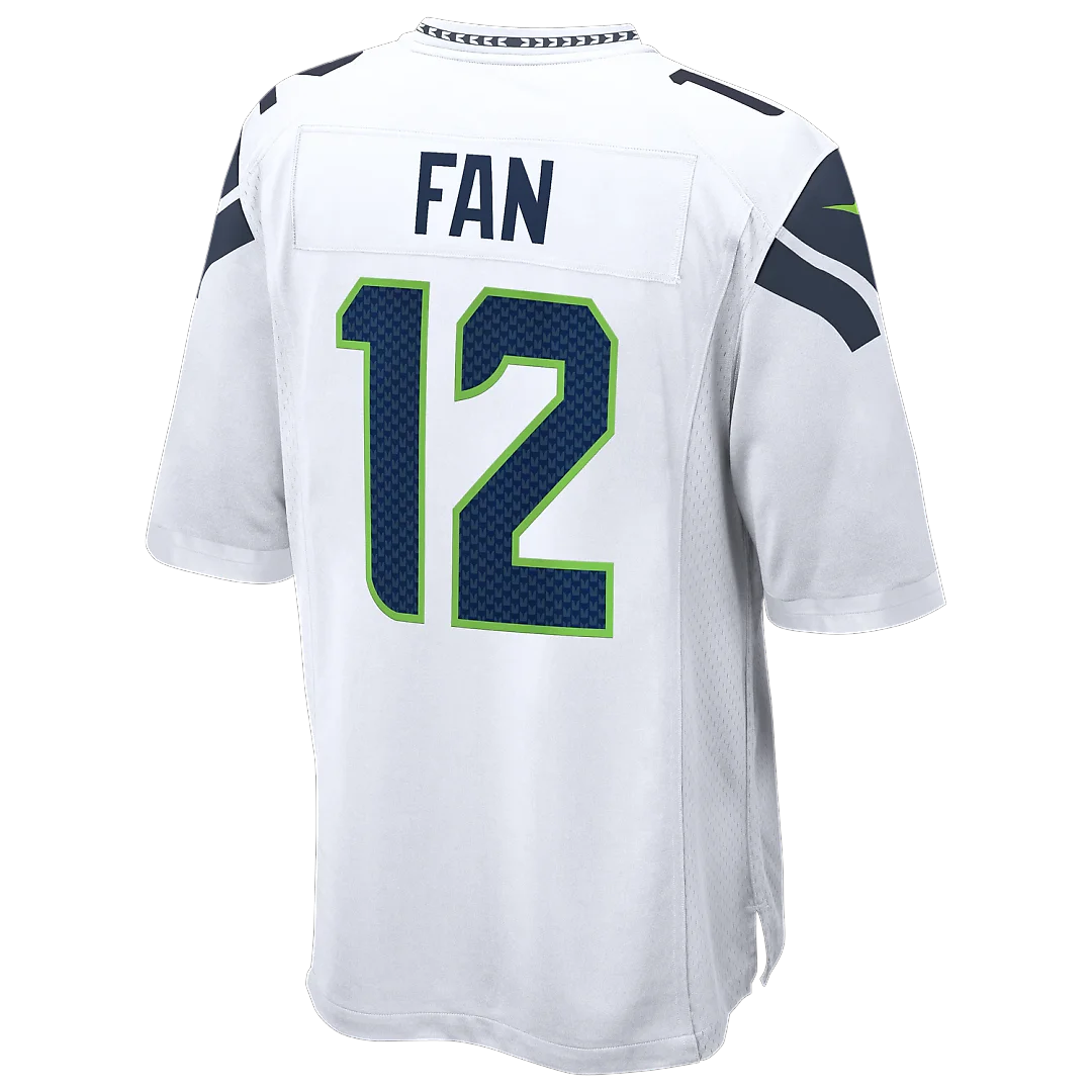 Zennovawear 12s Seattle Seahawks Game Jersey - White