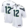 Zennovawear 12s Seattle Seahawks Game Jersey - White