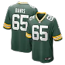 Zennovawear Aaron Banks Green Bay Packers Team Game Jersey - Green