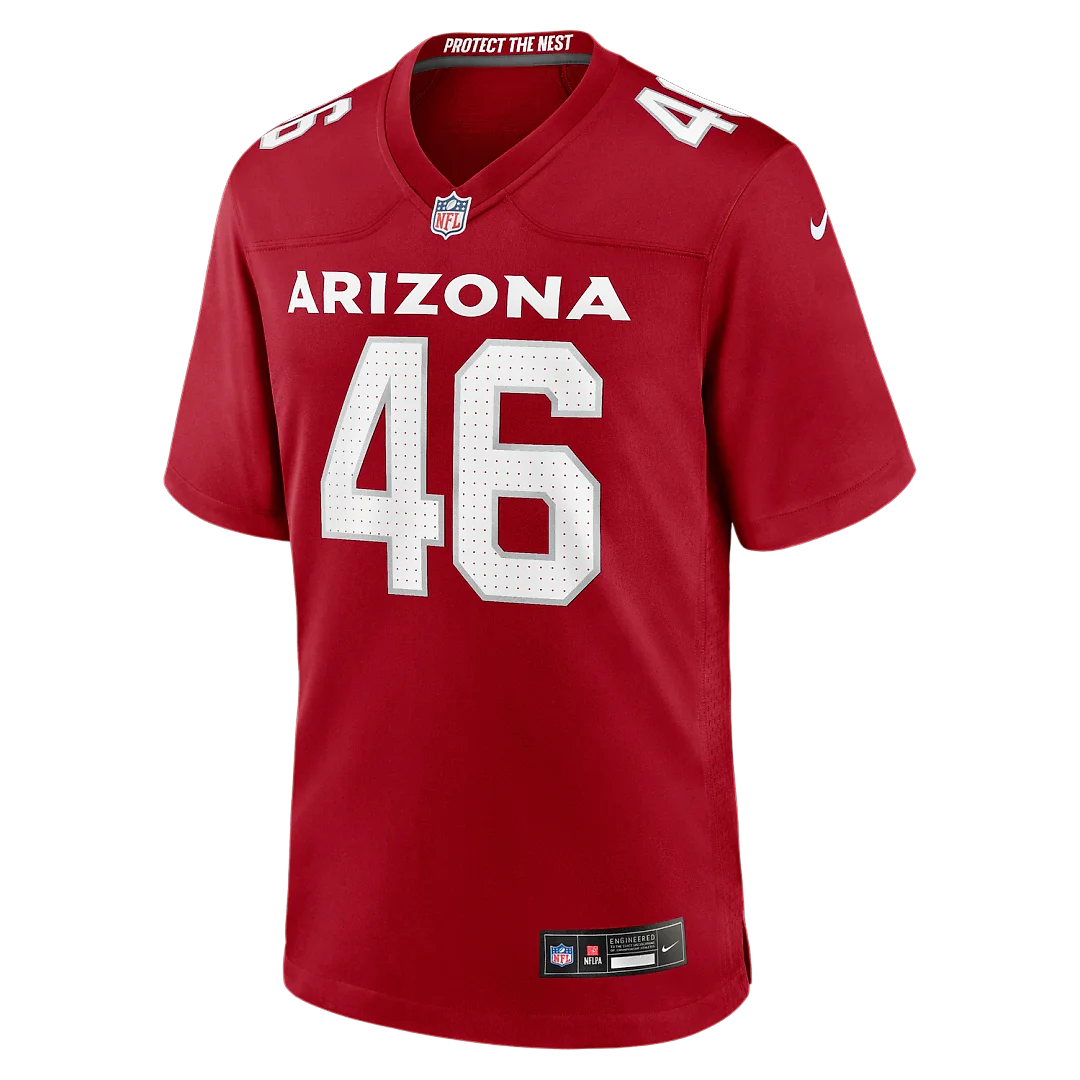 Zennovawear Aaron Brewer Arizona Cardinals Team Game Jersey - Cardinal
