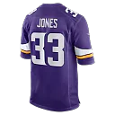 Zennovawear Aaron Jones Minnesota Vikings Game Player Jersey - Purple