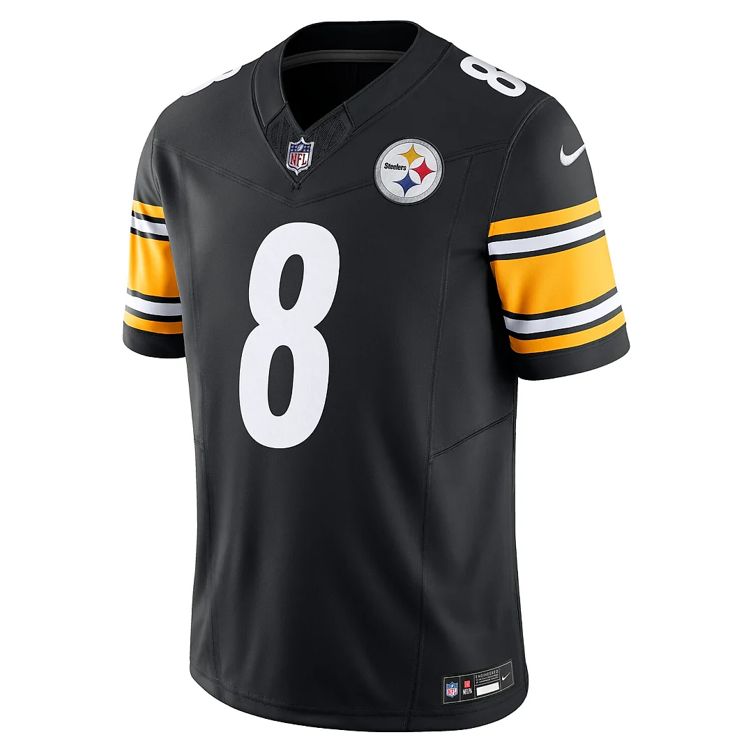 Zennovawear Aaron Rodgers Pittsburgh Steelers Team Vapor FUSE. Limited Jersey - Black