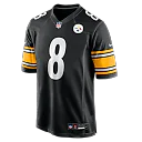 Zennovawear Aaron Rodgers Pittsburgh Steelers Game Jersey - Black