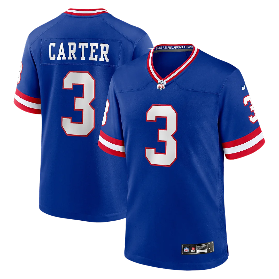 Zennovawear Abdul Carter New York Giants Alternate 2 Game Jersey - Royal