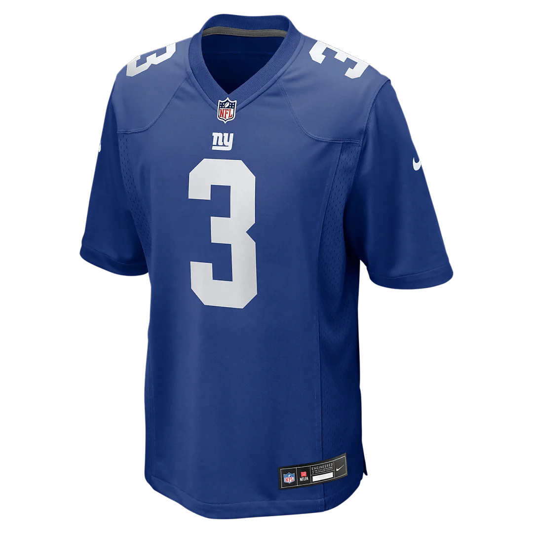 Zennovawear Abdul Carter New York Giants Team Game Jersey - Royal
