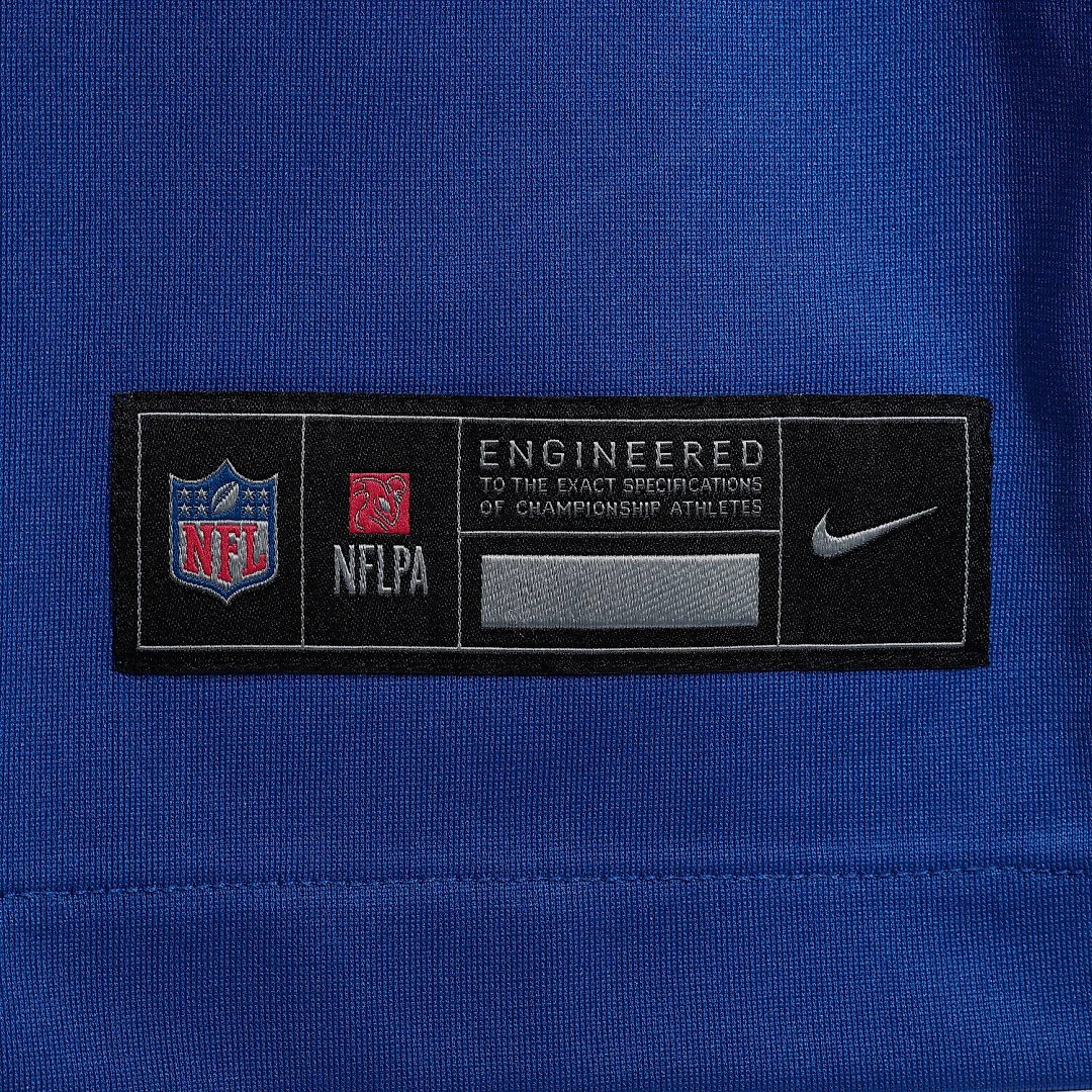 Zennovawear Abdul Carter New York Giants Team Game Jersey - Royal