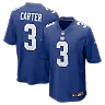 Zennovawear Abdul Carter New York Giants Team Game Jersey - Royal