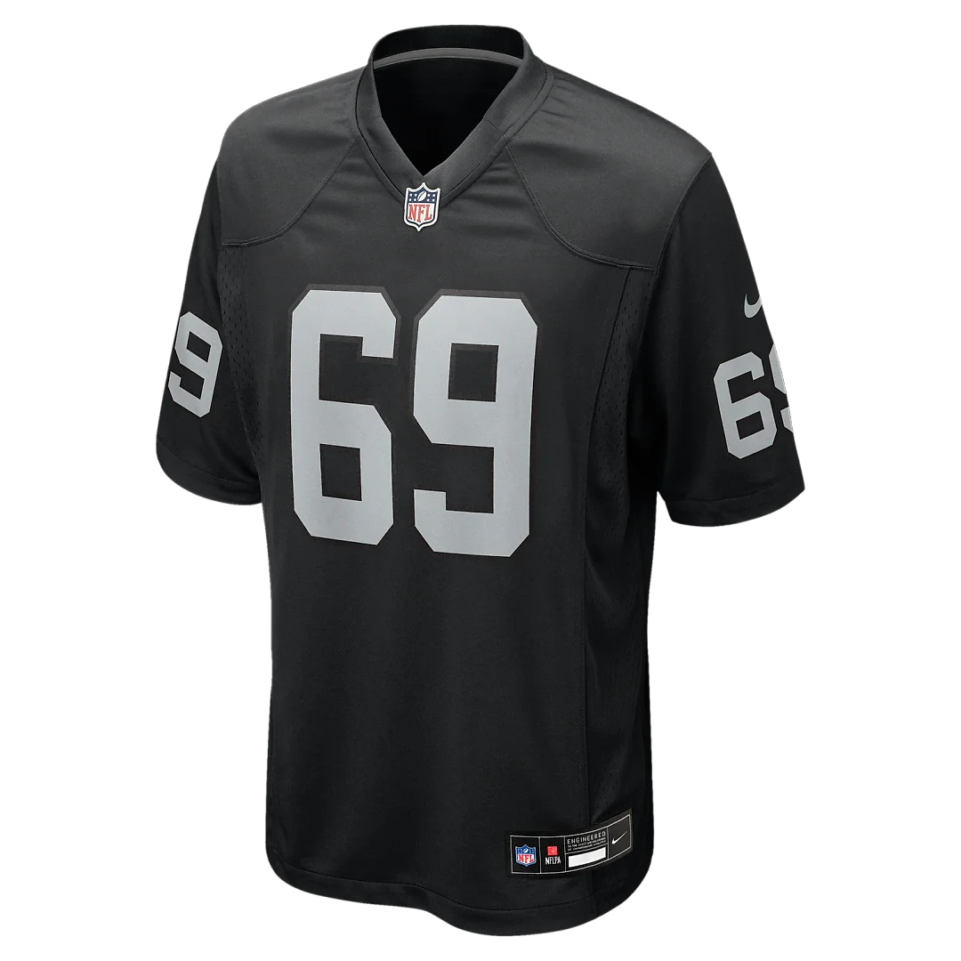 Zennovawear Adam Butler Las Vegas Raiders Team Game Jersey - Black