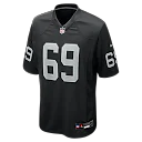 Zennovawear Adam Butler Las Vegas Raiders Team Game Jersey - Black