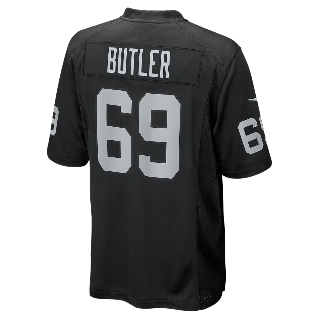 Zennovawear Adam Butler Las Vegas Raiders Team Game Jersey - Black