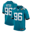 Zennovawear Adam Gotsis Jacksonville Jaguars Game Jersey - Teal