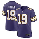 Zennovawear Adam Thielen Minnesota Vikings Alternate Game Player Jersey - Purple