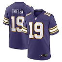 Zennovawear Adam Thielen Minnesota Vikings Alternate Game Player Jersey - Purple