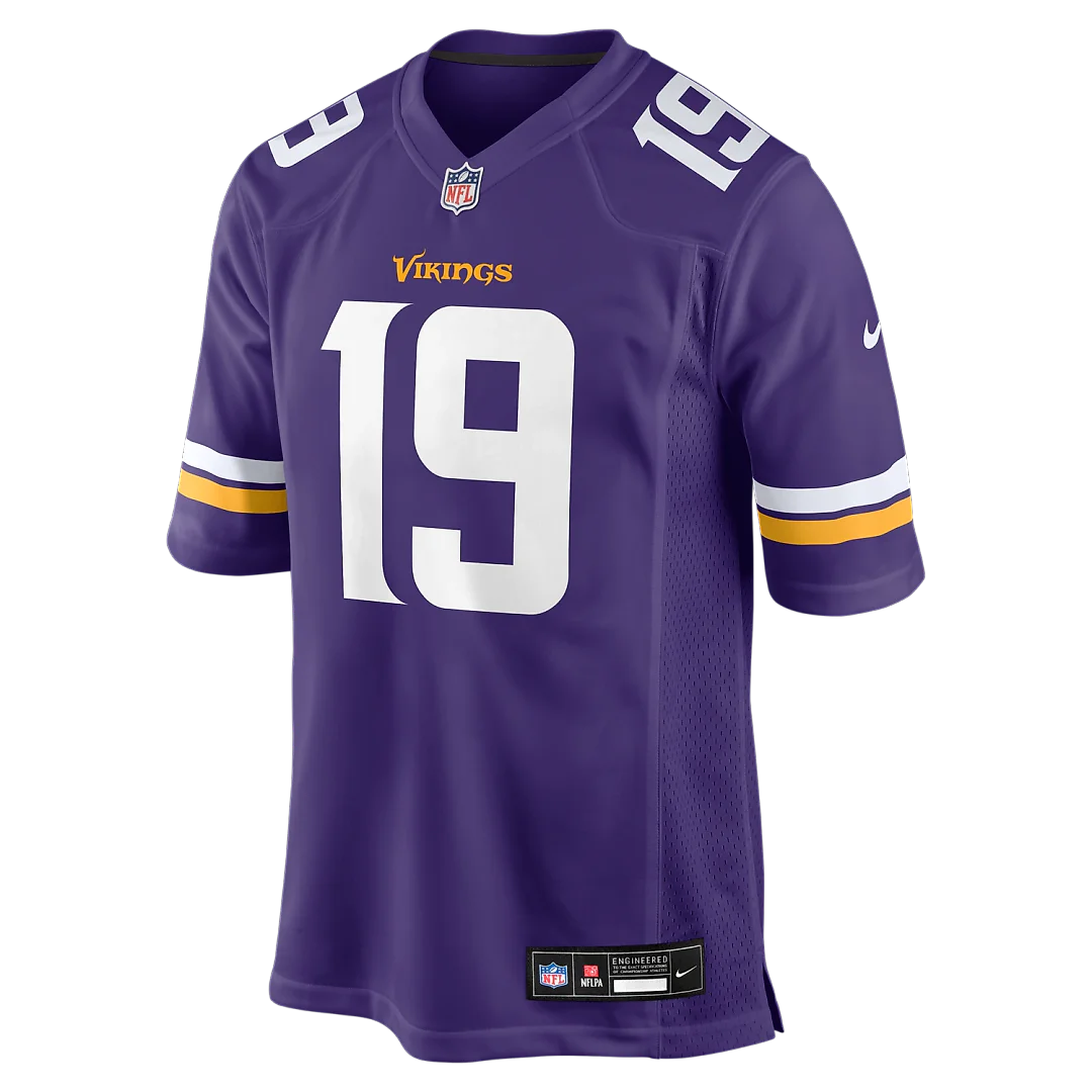 Zennovawear Adam Thielen Minnesota Vikings Game Jersey - Purple