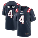 Zennovawear Adam Vinatieri New England Patriots Team Retired Game Jersey - Navy