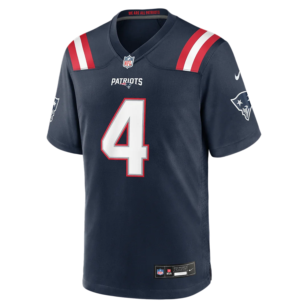 Zennovawear Adam Vinatieri New England Patriots Team Retired Game Jersey - Navy