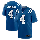 Zennovawear Adam Vinatieri Indianapolis Colts Team Retired Game Jersey - Royal