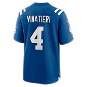 Zennovawear Adam Vinatieri Indianapolis Colts Team Retired Game Jersey - Royal