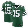 Zennovawear Adonai Mitchell New York Jets Team Game Jersey - Legacy Green