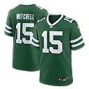 Zennovawear Adonai Mitchell New York Jets Team Game Jersey - Legacy Green