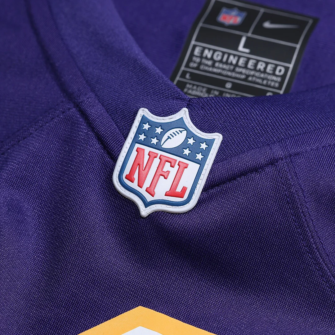 Zennovawear Adrian Peterson Minnesota Vikings Alternate 2 Classic Retired Game Jersey - Purple