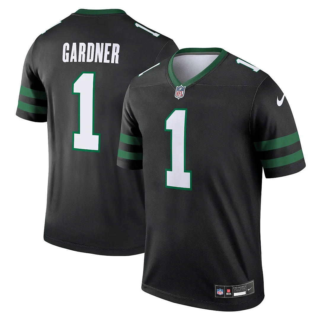 Zennovawear Ahmad Sauce Gardner New York Jets Legend Player Performance Top - Black