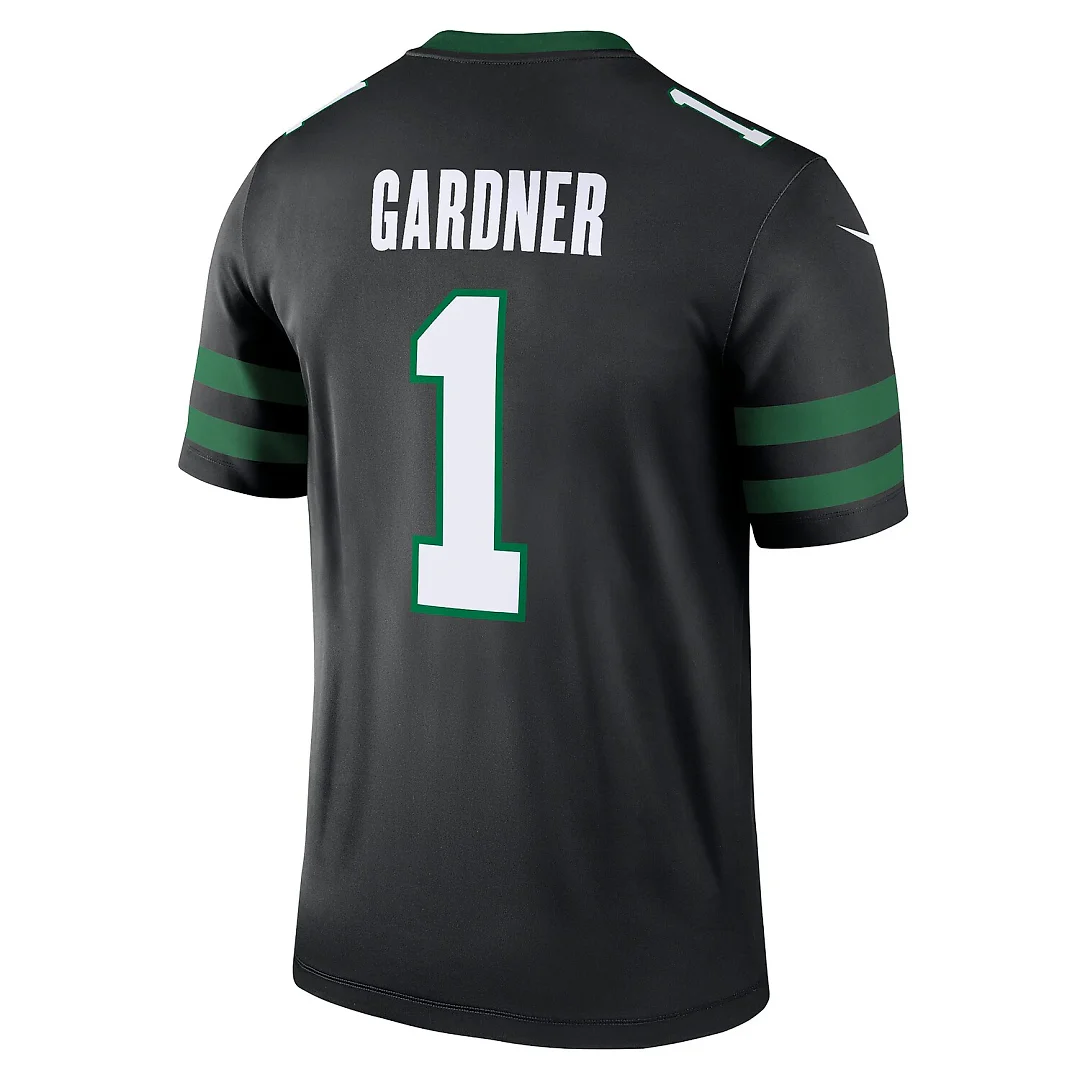 Zennovawear Ahmad Sauce Gardner New York Jets Legend Player Performance Top - Black