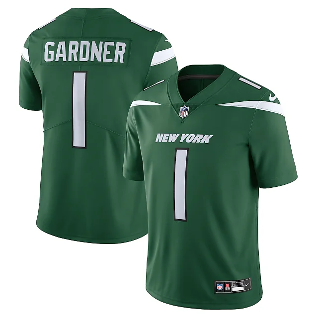 Zennovawear Ahmad Sauce Gardner New York Jets Vapor Untouchable Limited Jersey - Gotham Green