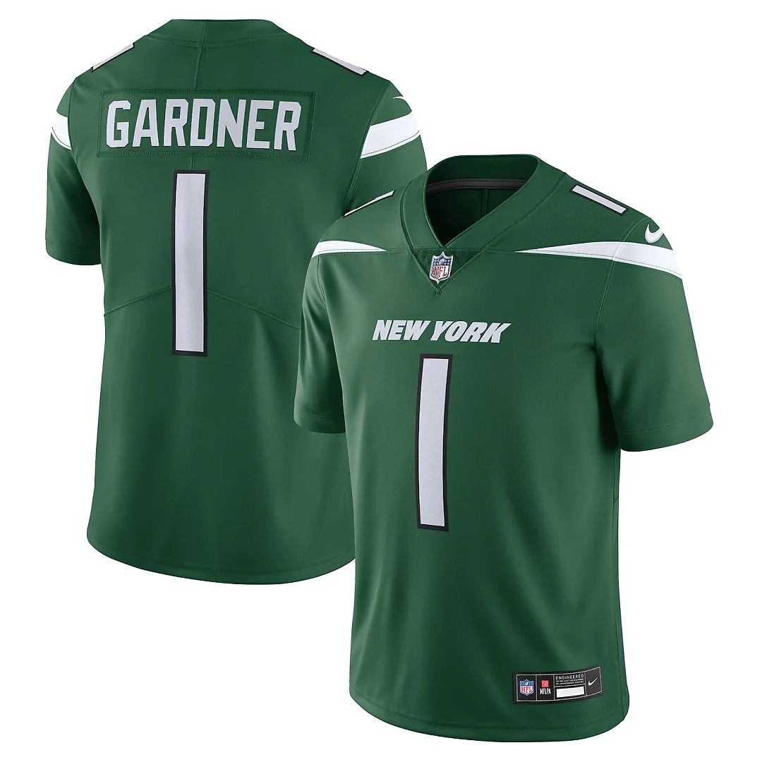 Zennovawear Ahmad Sauce Gardner New York Jets Vapor Untouchable Limited Jersey - Gotham Green