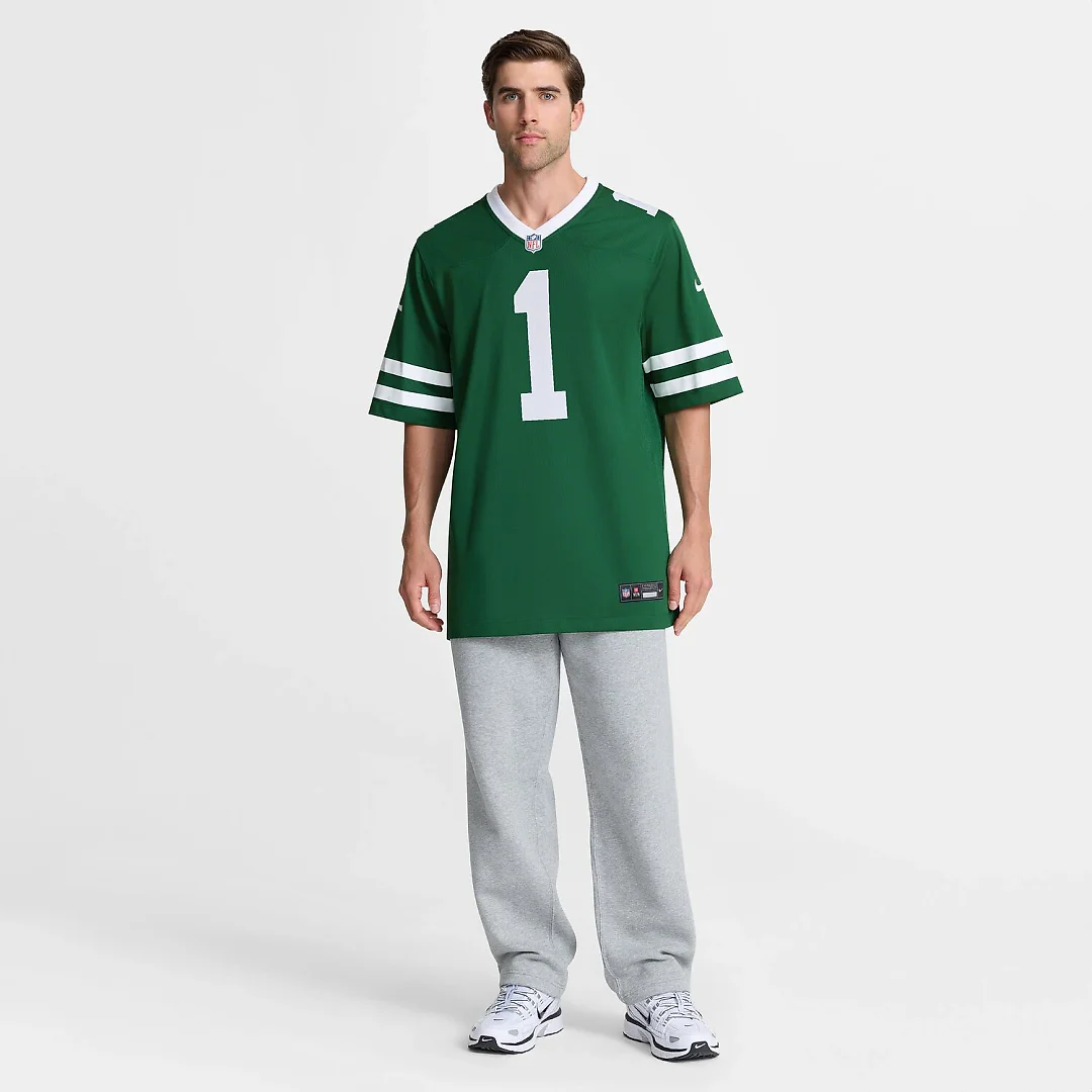 Zennovawear Ahmad Sauce Gardner New York Jets Game Jersey - Legacy Green