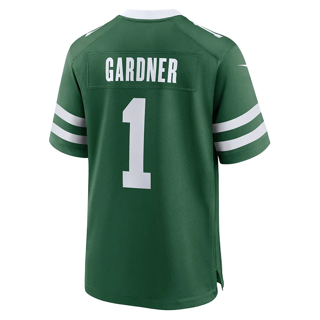 Zennovawear Ahmad Sauce Gardner New York Jets Game Jersey - Legacy Green